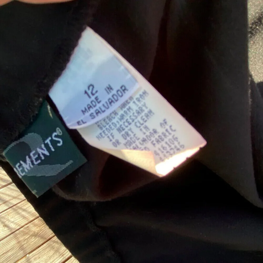 Requirements Black Women’s Size 12 Dress Pants Slacks New With Tags - Picture 6 of 7